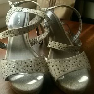 Maurices Sparkly Studded Sandals